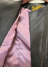 画像をギャラリービューアに読み込む, Y2 LEATHER WOMAN'S STEER OIL COLLARLESS DOUBLE BREASTED JACKET