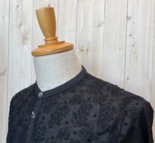 画像をギャラリービューアに読み込む, grin リーフドット刺繍スタンドSH