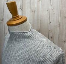 画像をギャラリービューアに読み込む, Mao made ゆるっふわっワッフル編みモックネックプルオーバー