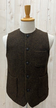 画像をギャラリービューアに読み込む, A PIECE OF LIBRARY ウールヘリンボンロイドベスト