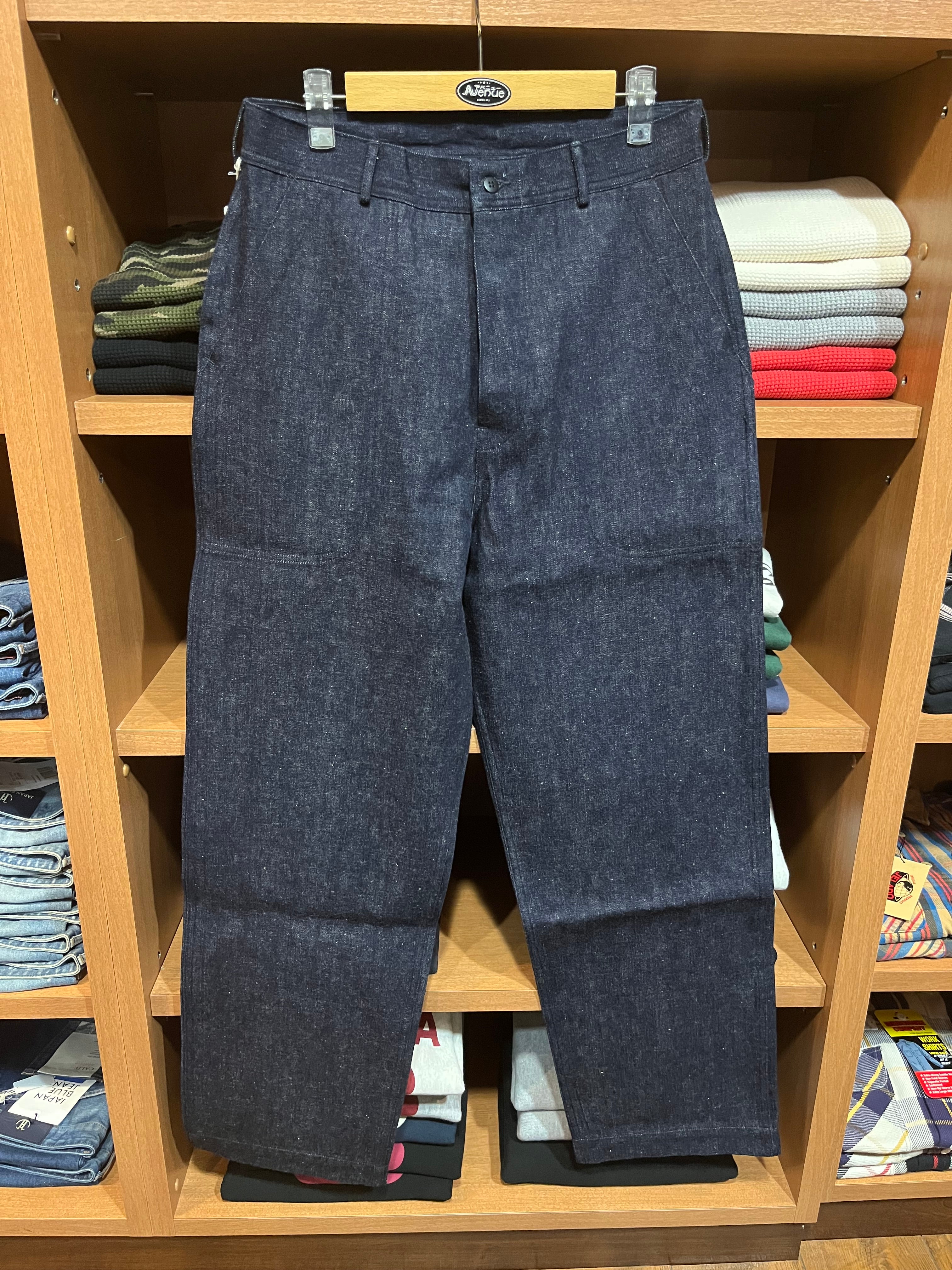 US ARMY シンチバック NAVY ジーンズ W32 US ARMY シンチバック NAVY ジーンズ W32（US ARMY シンチバック