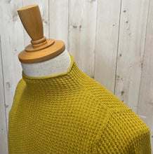 画像をギャラリービューアに読み込む, Mao made ゆるっふわっワッフル編みモックネックプルオーバー