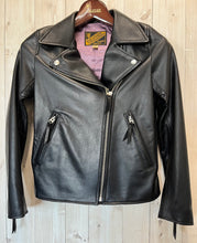 画像をギャラリービューアに読み込む, Y'2 LEATHER WOMAN'S STEER OIL DOUBLE BREASTED JACKET / LR-03