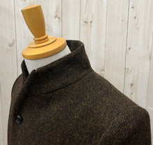 画像をギャラリービューアに読み込む, A PIECE OF LIBRARY ウールヘリンボンハリスジャケット
