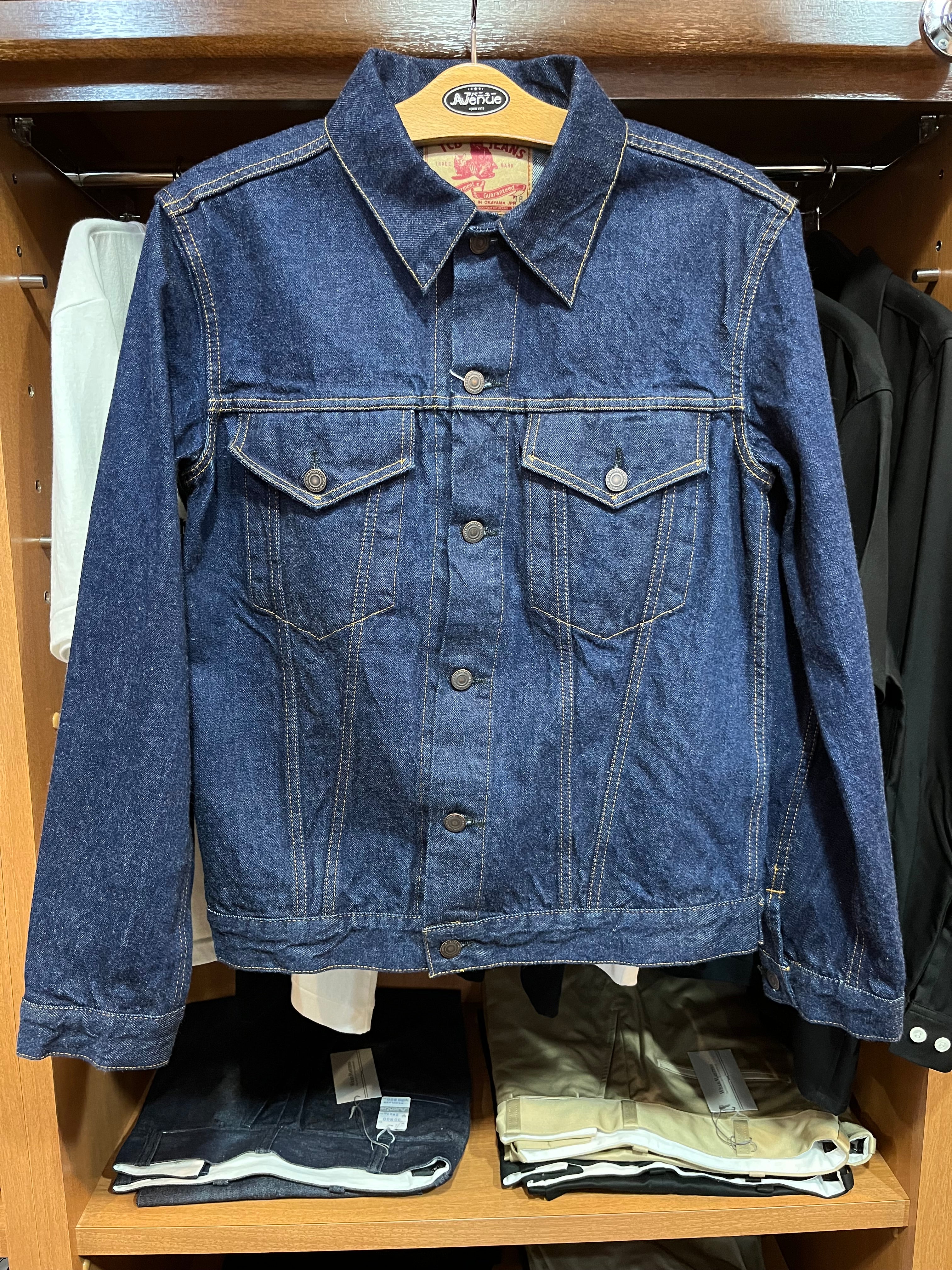 品質保証 / Jacket Trucker 60's JEANS TCB Type THING – 3rd ジャケット・アウター