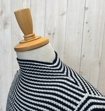 画像をギャラリービューアに読み込む, Mao made ゆるっふわっワッフル編みモックネックプルオーバー