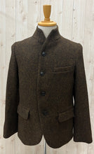 画像をギャラリービューアに読み込む, A PIECE OF LIBRARY ウールヘリンボンハリスジャケット