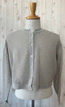 画像をギャラリービューアに読み込む, LE MELANGE クルーネックシアーカーデ
