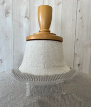 画像をギャラリービューアに読み込む, LE MELANGE クルーネックシアーカーデ
