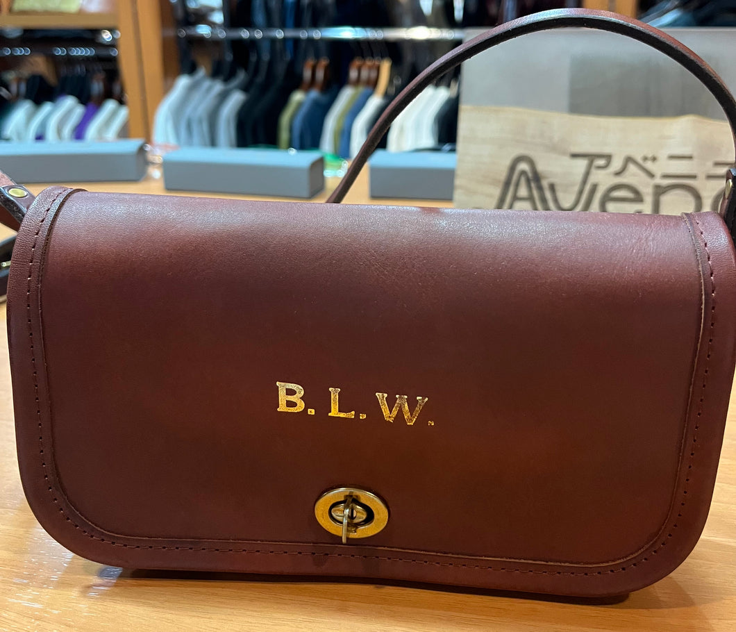 vasco LEATHER CARRY SHOULDER BAG