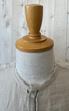 画像をギャラリービューアに読み込む, LE MELANGE クルーネック前あきSHT
