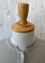 画像をギャラリービューアに読み込む, LE MELANGE クルーネックシアーカーデ
