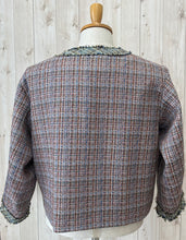 画像をギャラリービューアに読み込む, LE MELANGE ツィードジャケット
