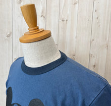 画像をギャラリービューアに読み込む, JOHNBULL MICKEY MOUSE/RINGER Tシャツ
