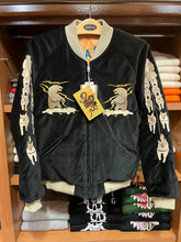 画像をギャラリービューアに読み込む, TAILOR TOYO
Lot No. TT15792-119
Late 1950s Style Velveteen Souvenir Jacket
&quot;POLAR BEAR&quot; × &quot;ALASKA MAP”
