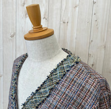 画像をギャラリービューアに読み込む, LE MELANGE ツィードジャケット
