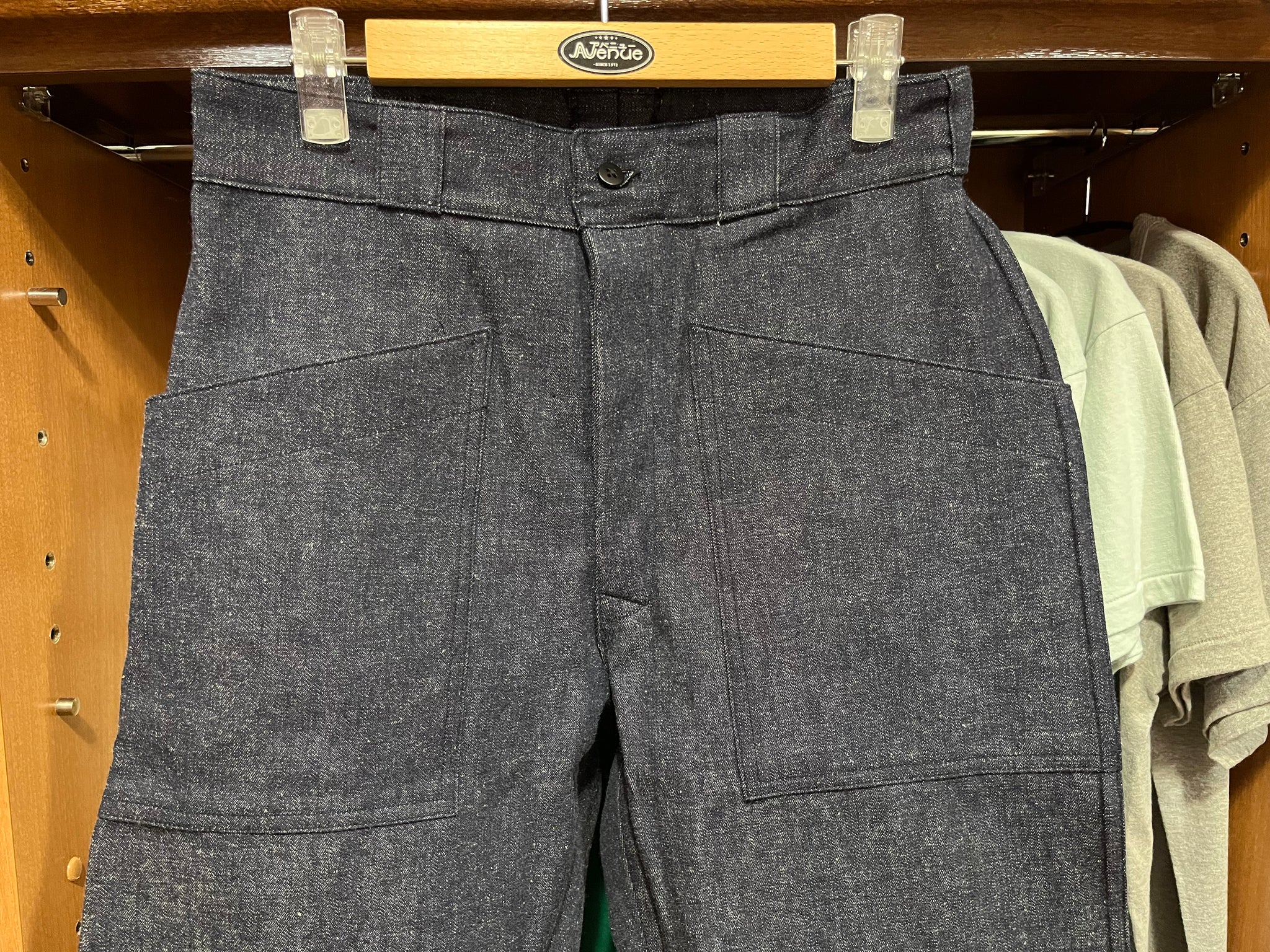 WAREHOUSE Lot 1231 NEW DEAL PROGRAMS DENIM TROUSERS – THING
