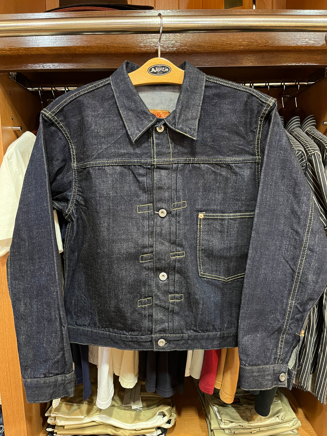 TCB JEANS
Late S40's Jacket 13.5oz(インディゴタグ)