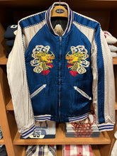 画像をギャラリービューアに読み込む, TAILOR TOYO
Mid 1950s Style Acetate Quilted Souvenir Jacket
&quot;KOSHO &amp; CO.”
Special Edition
&quot;EAGLE &amp; JAPAN MAP × DRAGON &amp; TIGER&quot;
