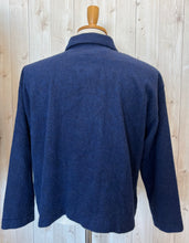 画像をギャラリービューアに読み込む, (g) ウールシャギーフロントフリルジャケット
