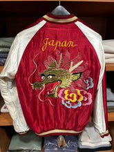画像をギャラリービューアに読み込む, TAILOR TOYO
TT15972-159
Early 1950s Style Acetate Souvenir Jacket
"BLACK EAGLE" × "DRAGON HEAD”
