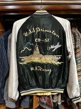 画像をギャラリービューアに読み込む, Lot No. TT15877-219
Early 1950s Style Acetate Souvenir Jacket
"USS PRINCETON" × “MAIKO"
