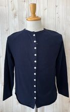 画像をギャラリービューアに読み込む, Mao made ロンTEE感覚で着れてカーディガンとしても着れる2WAYプルオーバー
