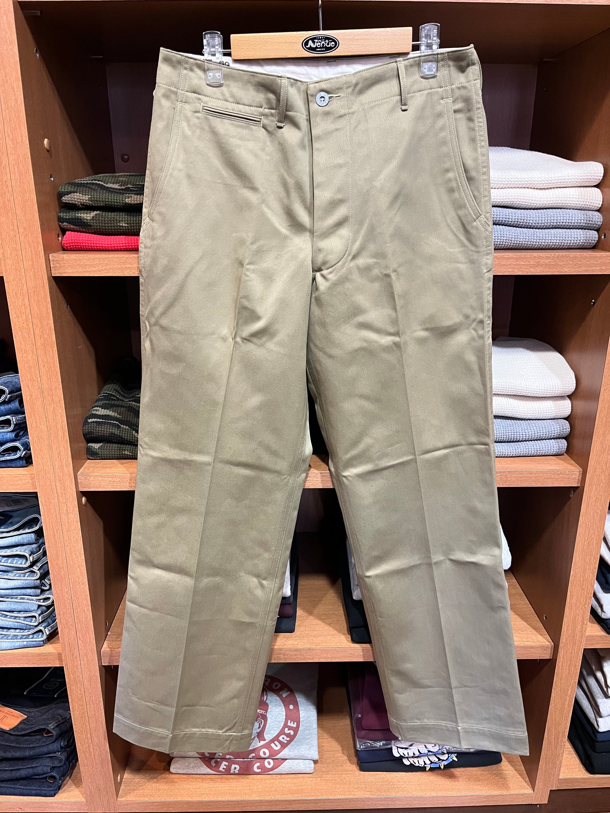 WAREHOUSE & CO., Lot 1216 M-41 TYPE U.S.ARMY CHINO PANTS