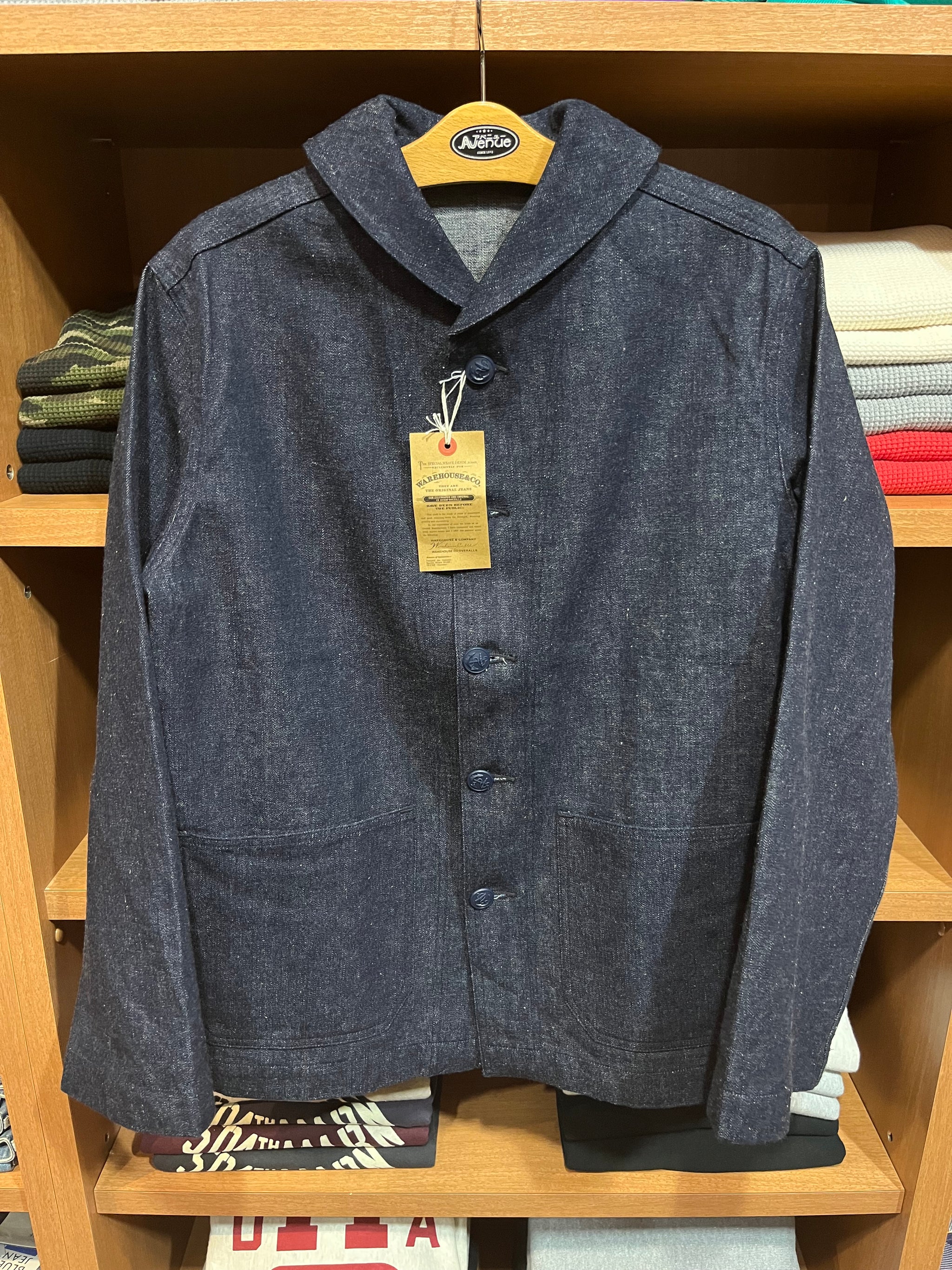 ウエアハウス(WAREHOUSE) カバーオール ユニオンチケット付き L