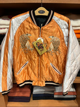 画像をギャラリービューアに読み込む, TAILOR TOYO
Lot No. TT15791-159  Early 1950s Style Acetate Quilted
Souvenir Jacket &quot;WHITE TIGER&quot; × &quot;LANDSCAPE&quot;
