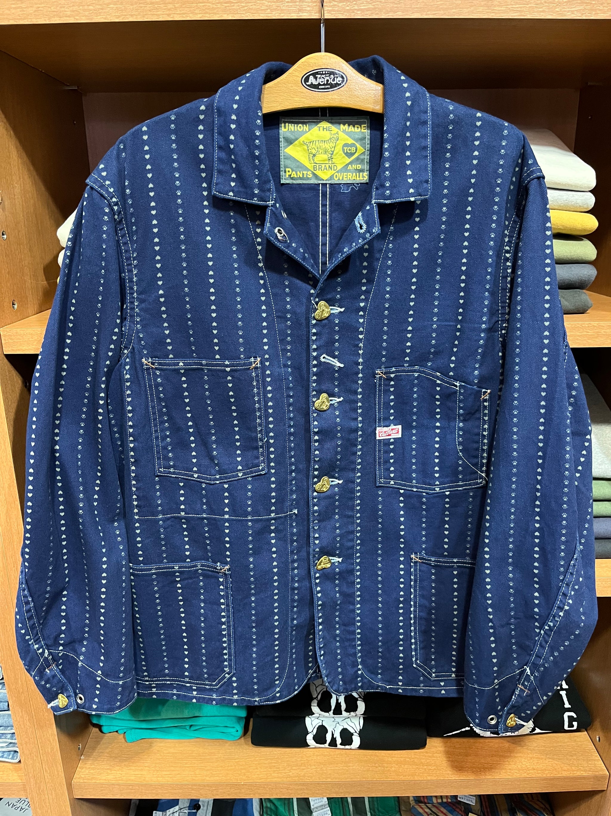 □Pre-Order□ Cathartt Chore Coat Paw Stripe – TCB JEANS
