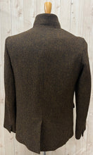 画像をギャラリービューアに読み込む, A PIECE OF LIBRARY ウールヘリンボンハリスジャケット
