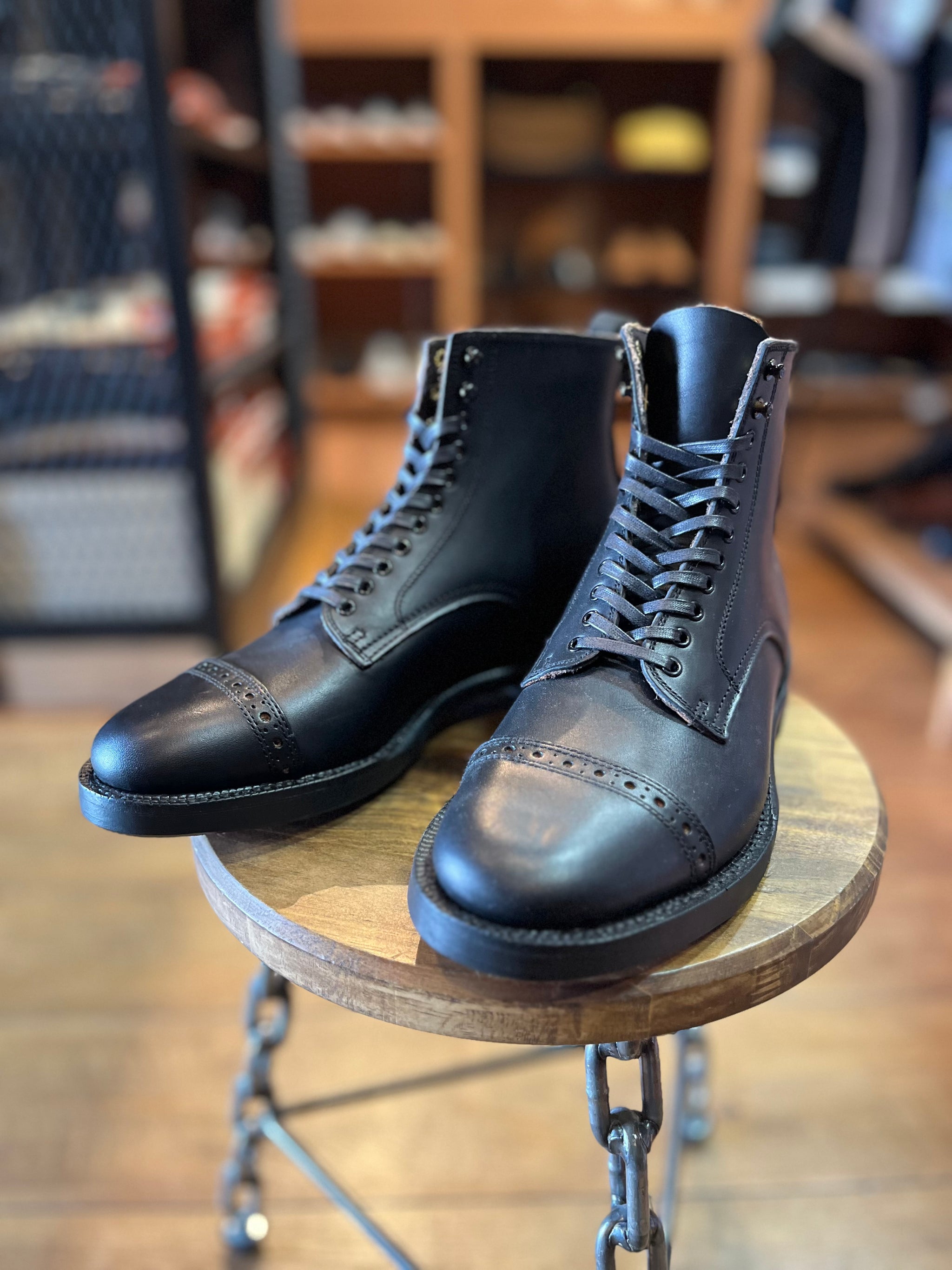 今だけの限定セール MAKERS THING – HI BLUCHER OUT WORK メイカーズ 靴