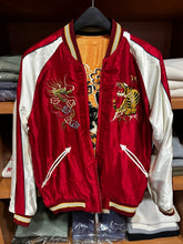 画像をギャラリービューアに読み込む, TAILOR TOYO
TT15972-159
Early 1950s Style Acetate Souvenir Jacket
"BLACK EAGLE" × "DRAGON HEAD”
