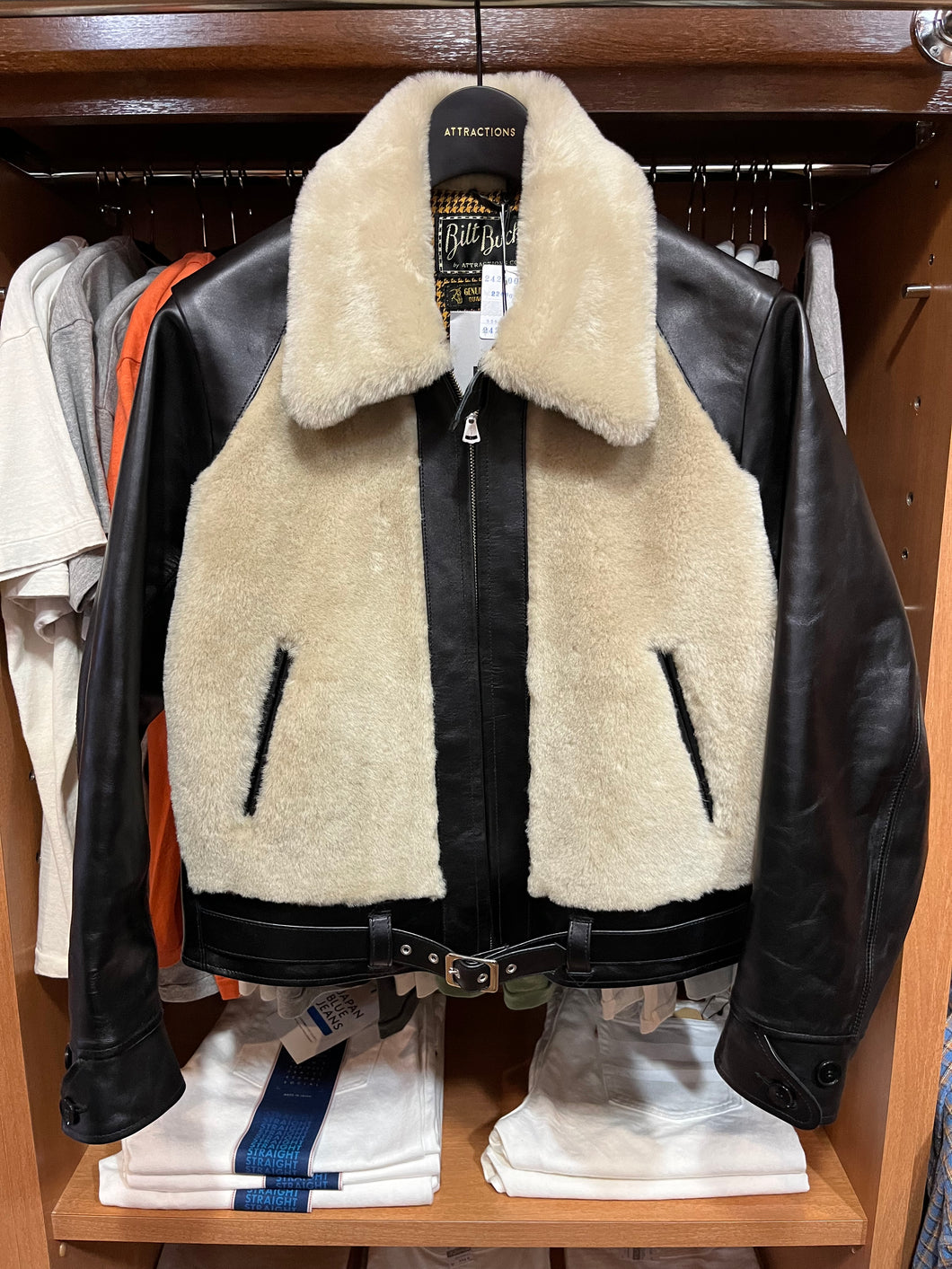 BILTBUCK Lot 500 GRIZZLY JACKET BLK×WHT