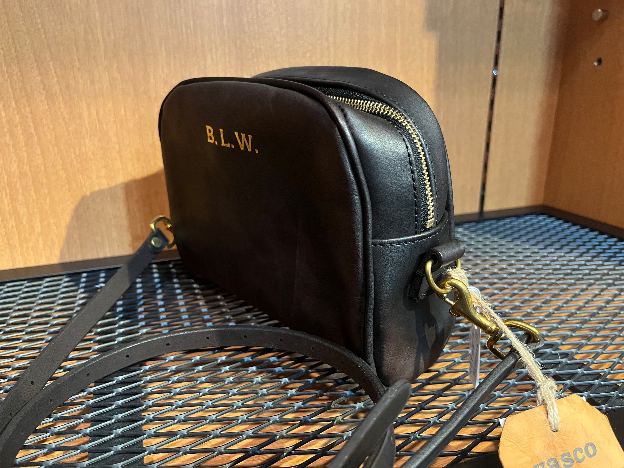 VASCO LEATHER OFFICER POUCH BAG【B.L.W.】 VS-296L – THING