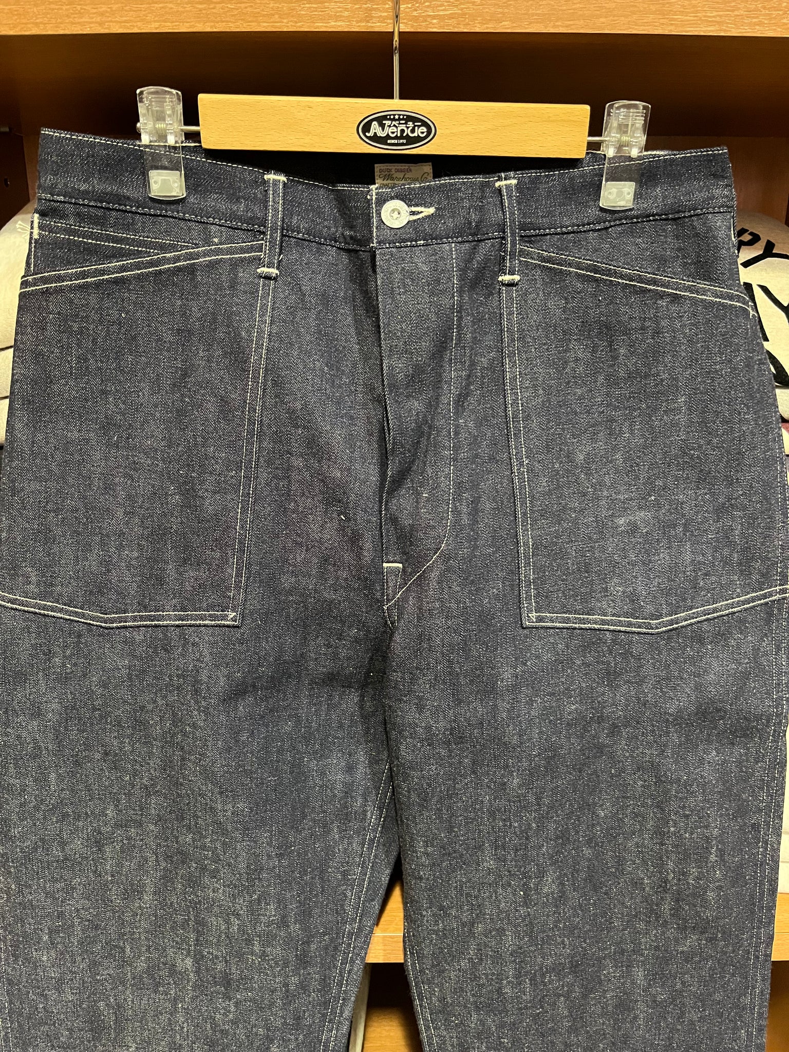 WAREHOUSE, Lot 1221 U.S.ARMY DENIM PANTS