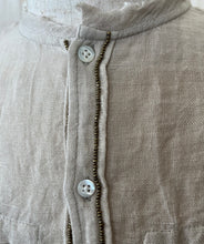 画像をギャラリービューアに読み込む, LE MELANGE クルーネック前あきSHT
