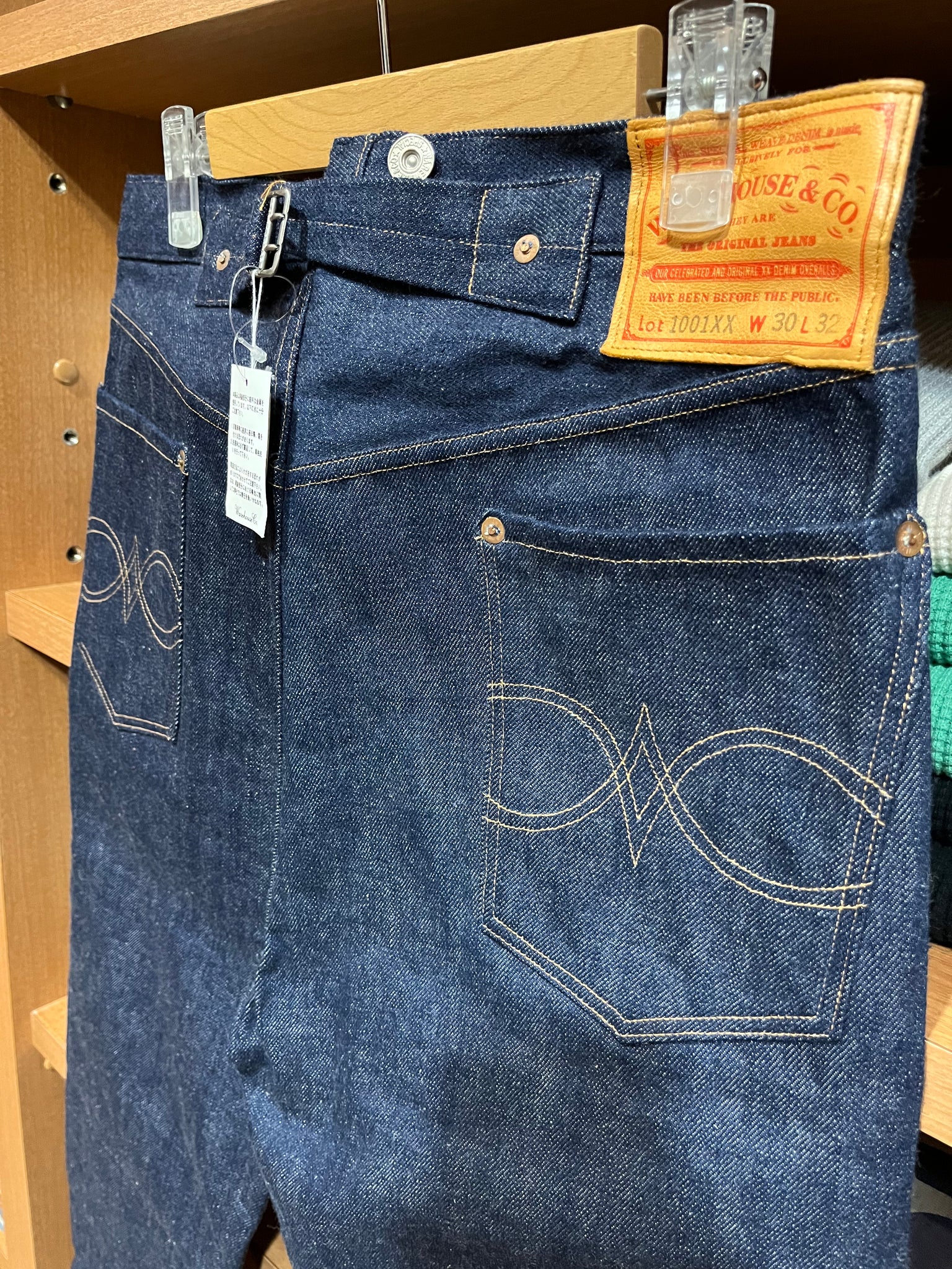 WAREHOUSE 1901 MODEL レザーパッチ 1001XX – THING