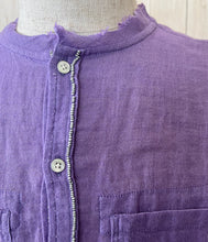 画像をギャラリービューアに読み込む, LE MELANGE クルーネック前あきSHT
