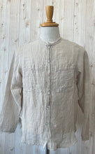 画像をギャラリービューアに読み込む, LE MELANGE クルーネック前あきSHT
