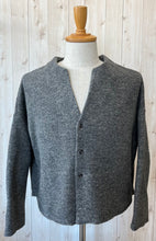 画像をギャラリービューアに読み込む, LE MELANGE コクーンシルエットデザインカーデ
