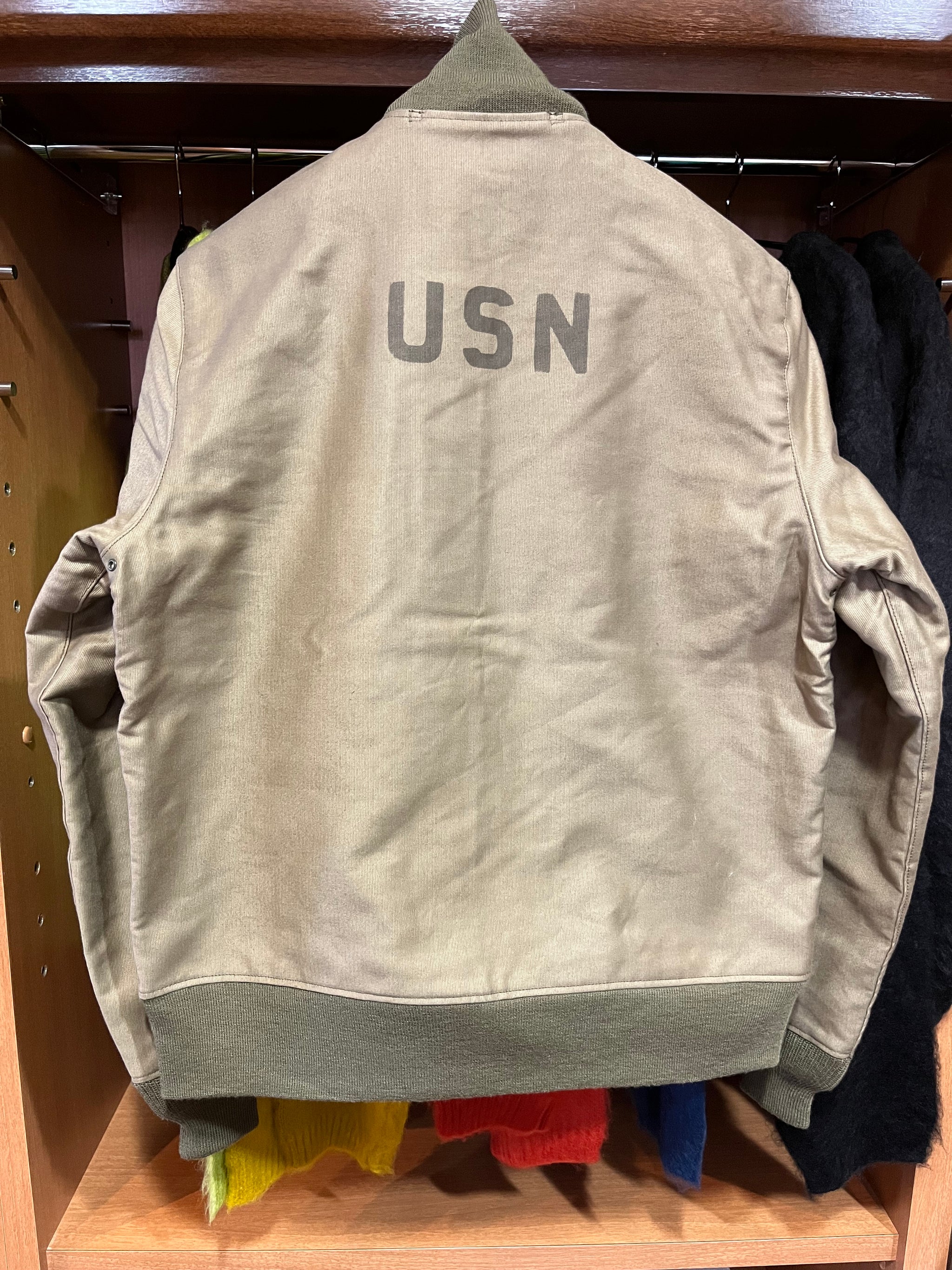 WAREHOUSE Lot2206 U.S.NAVY 36J1 JACKET – THING WAREHOUSE Lot2206 U.S.NAVY 36J1 JACKET – THING