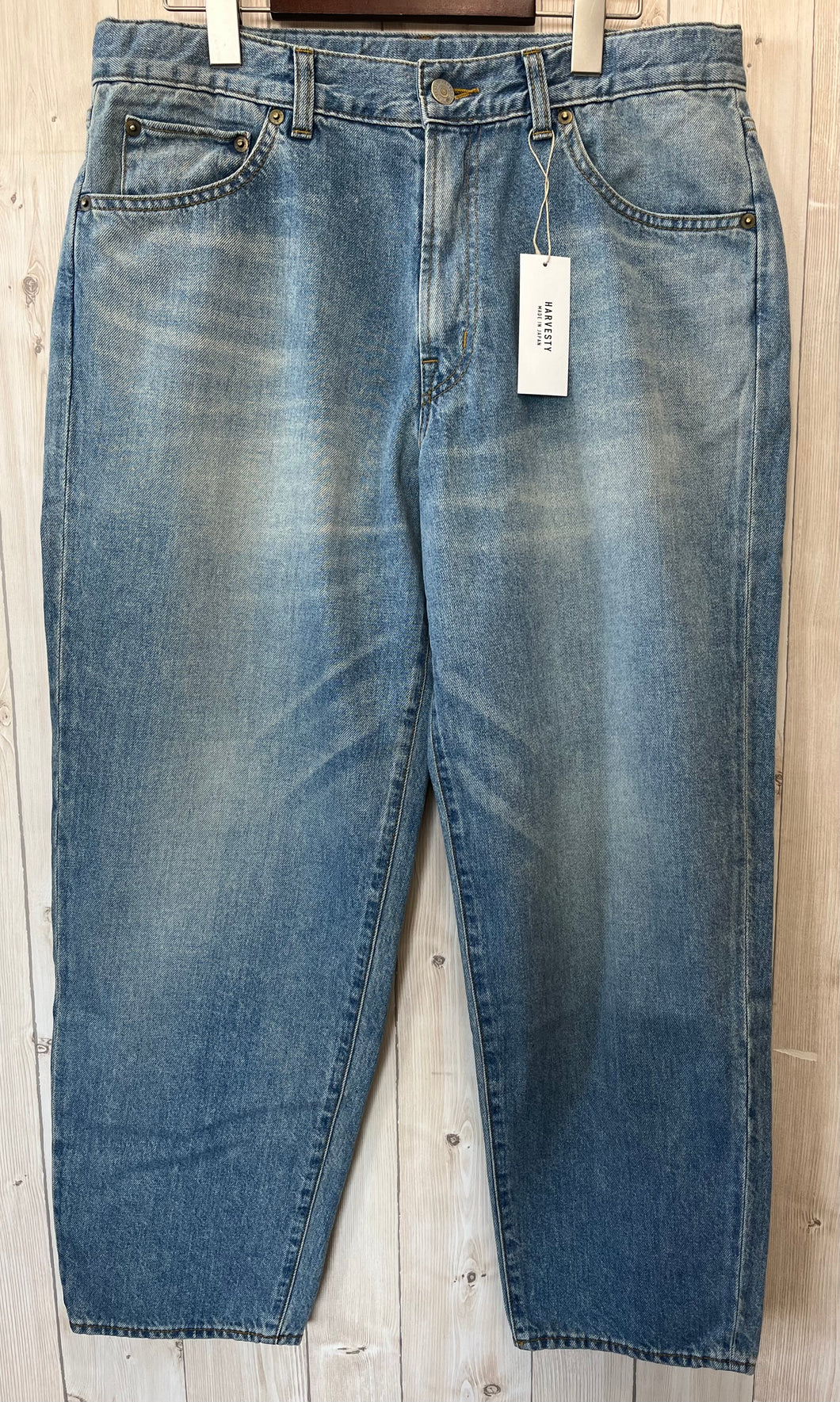 HARVESTY ビッグデニムパンツ