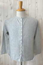 画像をギャラリービューアに読み込む, Mao madeロンTEE感覚で着れてカーディガンとしても着れる2WAYプルオーバー
