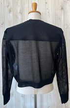 画像をギャラリービューアに読み込む, LE MELANGE クルーネックシアーカーデ
