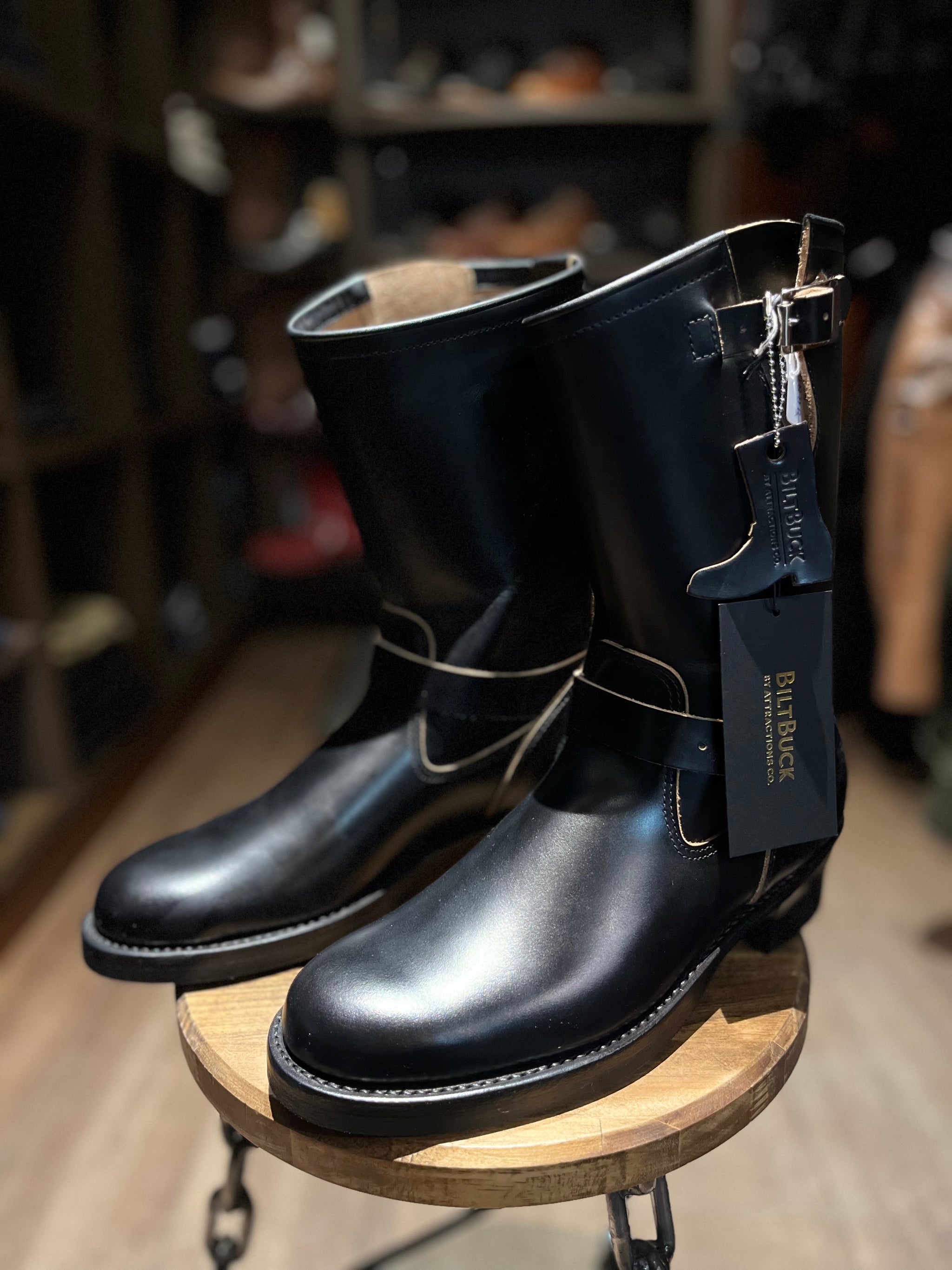 Attractions - Biltbuck Lot.269 Steerhide Engineer Boot – BROGUE