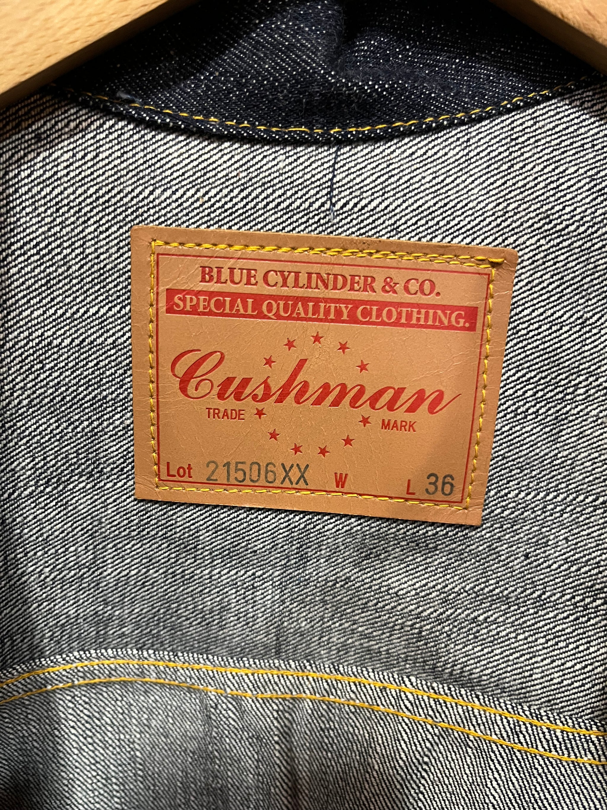 CUSHMAN クッシュマン CONNERS SEWING FACTORY製 大戦モデル デニム 