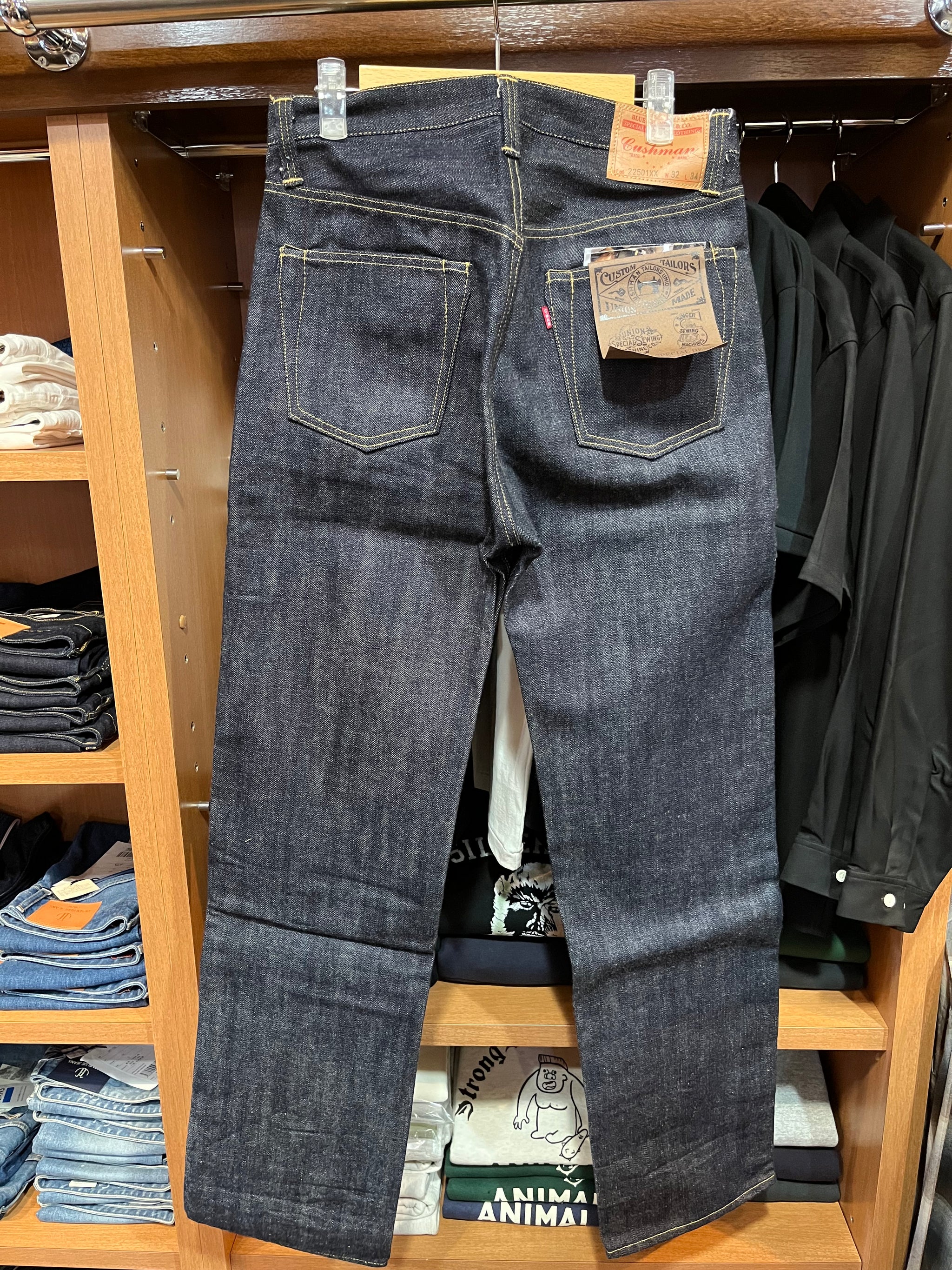 sakkuri　22501XX 36 Levi's Denim Paneled Midi Skirt – La Garçonne
