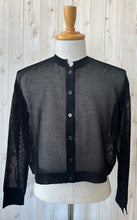 画像をギャラリービューアに読み込む, LE MELANGE クルーネックシアーカーデ
